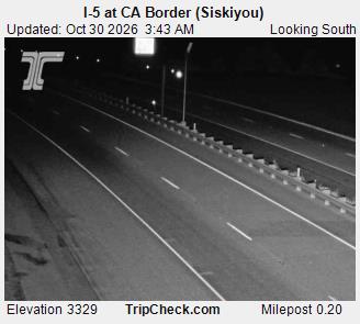 I-5 at CA Border (Siskiyou)